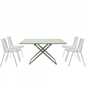 Mesa Zebra Regulable de Exterior Resistente a Todas las Estaciones catalogo Fast.