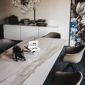 Mesa Premier Keramik Drive de Cattelan Italia. Mesa moderna. Mesas extensibles.