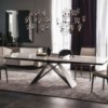 Mesa Premier Keramik Drive de Cattelan Italia. Mesa moderna. Mesas extensibles.