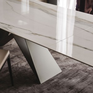 Mesa Premier Keramik Drive de Cattelan Italia. Mesa moderna. Mesas extensibles.