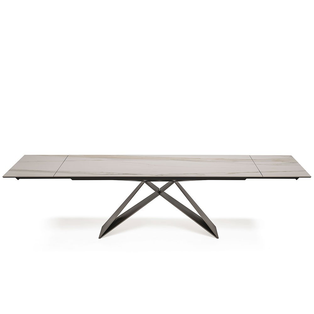 Mesa Premier Keramik Drive de Cattelan Italia. Mesa moderna. Mesas extensibles.