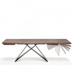 Mesa Premier Wood Drive de Cattelan Italia. Muebles modernos italianos.