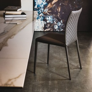 Silla Norma Couture de Cattelan Italia. Sillas diseño.