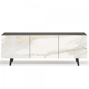 Aparador Metropol de Cattelan Italia. Aparador con puertas de cerámica.