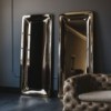 Espejo Glenn de Cattelan Italia en cristal reflejado para pared o suelo.