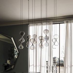 Lámpara colgante Sablier de Cattelan Italia. Lámparas de diseño moderno.