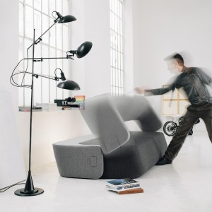 Sofá cama Revolve de Prostoria. Sofas cama diseño.