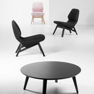 Butaca Oblique Lounge de Prostoria. Butacas diseño.