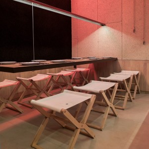 Taburete Ris de  DVelas. Muebles de exterior con velas