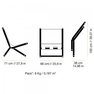 Butaca Tack de DVelas. Muebles de exterior DVelas