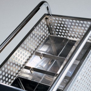 Carrito bar AR1 de Misura Emme. Muebles modernos de diseño.