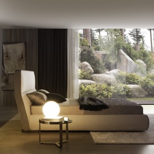 Cama elevable Cosy de Misura Emme. Muebles modernos de diseño.
