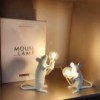 Lámpara sobremesa Mouse Sitting de Seletti para habitaciones juveniles