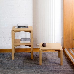 Mesa MMS 1963 de Mobles 114. Mesas auxiliares originales para interiores.