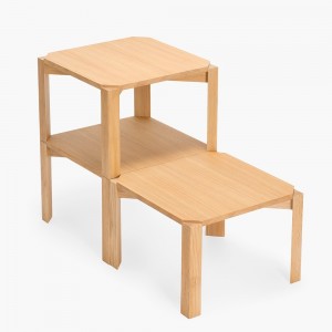 Mesa MMS 1963 de Mobles 114. Mesas auxiliares originales para interiores.