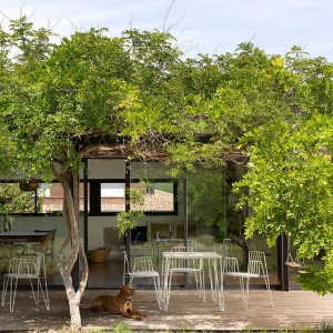 Silla apilable Rambla de Mobles 114. Silla moderna para salón o jardín.