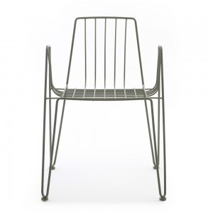 Silla apilable Rambla de Mobles 114. Silla moderna para salón o jardín.