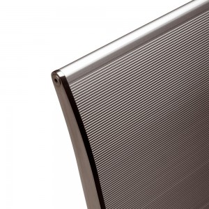 Banco suspendido Aero de Sellex. Banco para pasillos y hallas de edificios.