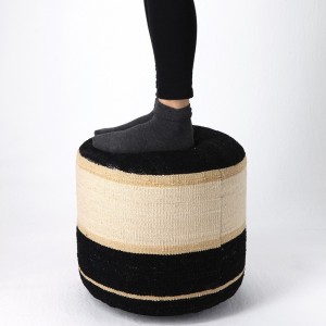 Pouf Kilim de Nanimarquina. Pouf moderno tapizado.