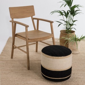 Pouf Kilim de Nanimarquina. Pouf moderno tapizado.
