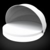 Cama Vela Daybed Basic redonda con parasol Resistente al Sol