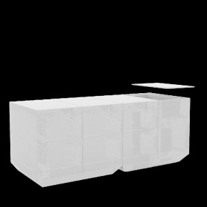 Barra Vela catering con cubitera y opción de luz | Diseño Vondom