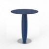 Mesa redonda de Vondom modelo Vases color azul marino 