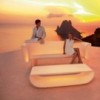 Mesa baja Bum Bum Auxiliar con Luz Led Interior| Diseño de Vondom