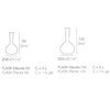 Florero Light Chemistubes Flask + Autorriego e Iluminación Led | Vondom