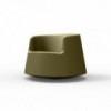 Sillón bajo Roulette Kids con Doble Pared para Interior y Exterior | Vondom