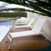 Tumbona Victor de Varaschin.  Muebles de exterior.