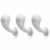 Pack 3 Perchas Mini Crazy Head de Myyour. Mueble de exterior.