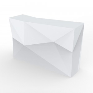 Barra central de Bar Faz con Luz Led Interior y Fabricada en Resina | Vondom