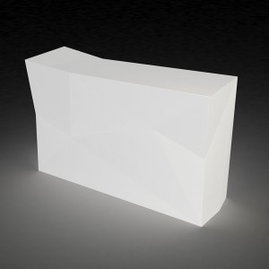 Barra central de Bar Faz con Luz Led Interior y Fabricada en Resina | Vondom