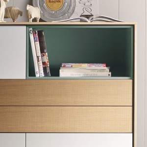 Aparador alto Aura S6 de Treku. Muebles modernos.