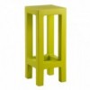 Taburete Jut de Diseño con Acabado Lacado o Mate Fabricado En Resina