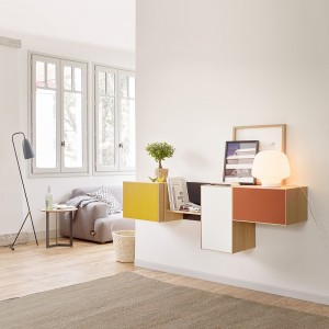 Mueble Lauki 03 de Treku. Mueble de salón o recibidor moderno