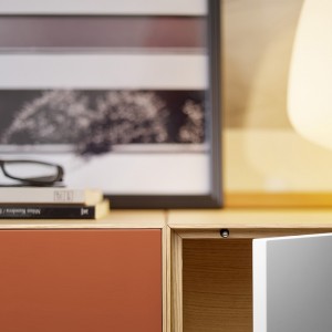 Mueble Lauki 03 de Treku. Mueble de salón o recibidor moderno