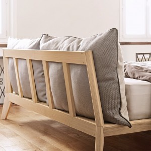 Cama Bora Bed de Treku. Cama de aire nórdico de Treku. Camas matrimoniales.