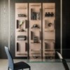 Estantería Fifty de Cattelan Italia. Estantería modular lacada. Estantería moderna.