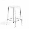 Taburete Soft Edge 85 de polipropileno de Hay para cafés y restaurantes.