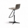 Taburete Axel X de Cattelan Italia. Taburete tapizado. Taburetes giratorios.