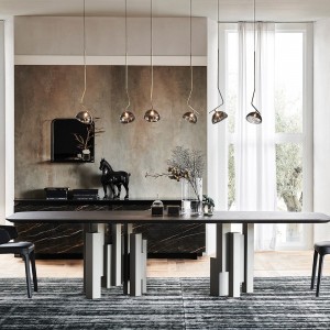 Lámpara colgante Sunset de Cattelan Italia con una o varias pantallas.