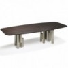 Mesa Skyline Wood de Cattelan Italia. Mesa de madera. Mesas modernas.
