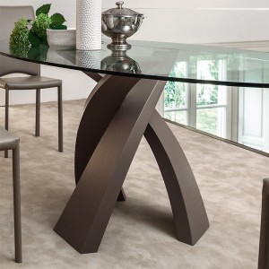 Mesa Eliseo Fija de Tonin casa. Mesas contemporáneas para salones.