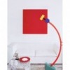 Lámpara pie Treetops de Memphis. Lámpara diseño de Ettore Sottsass.