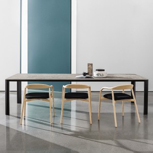 Mesa Kodo rectangular de Sovet. Mesas de comedor rectangulares. Mesas de diseño.