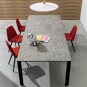 Mesa Kodo rectangular de Sovet. Mesas de comedor rectangulares. Mesas de diseño.