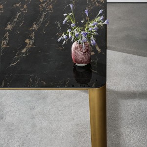 Mesa Kodo rectangular de Sovet. Mesas de comedor rectangulares. Mesas de diseño.