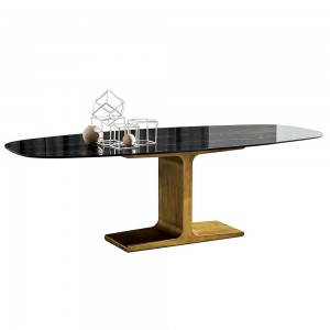 Mesa Palace cerámica de Sovet. Mesa de comedor con sobre de cerámica. 